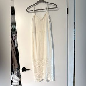 Long white dress